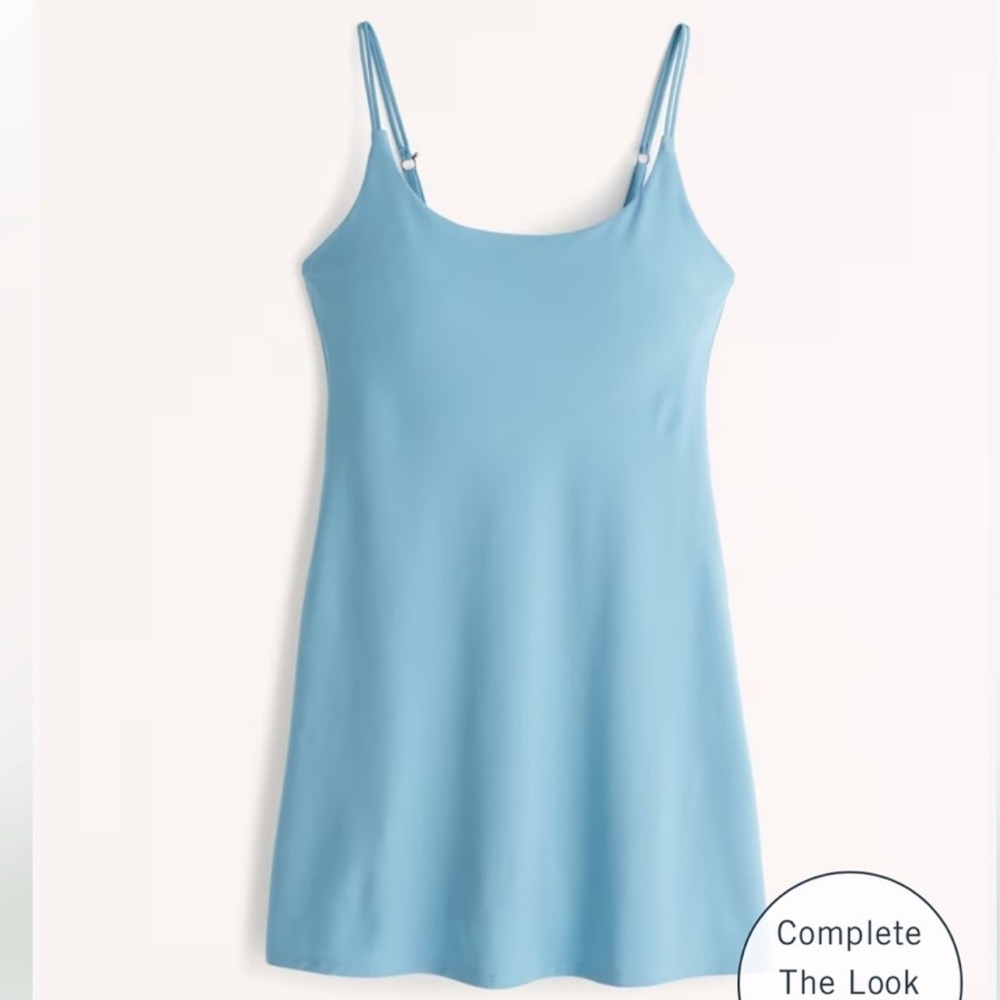 Abercrombie & Fitch Light Blue Mini Dress